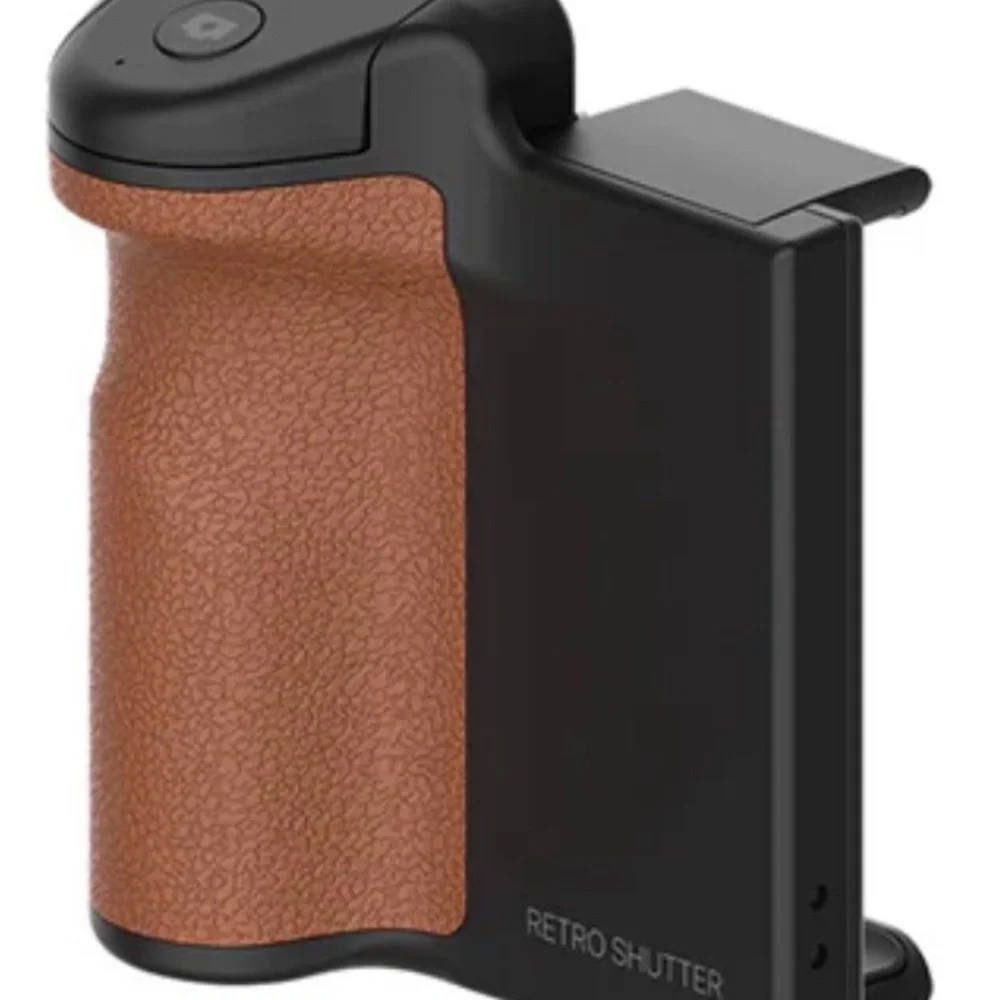Retro Shutter Smartphone Camera Grip